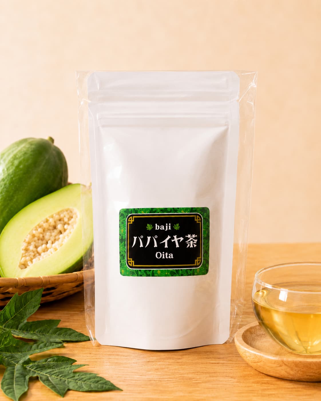 Baji西洋野菜研究所 パパイヤ茶 1.5g×15包 3袋セット